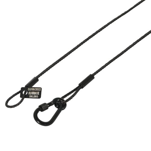100cm Black Stainless Steel Safety Wire 50kg