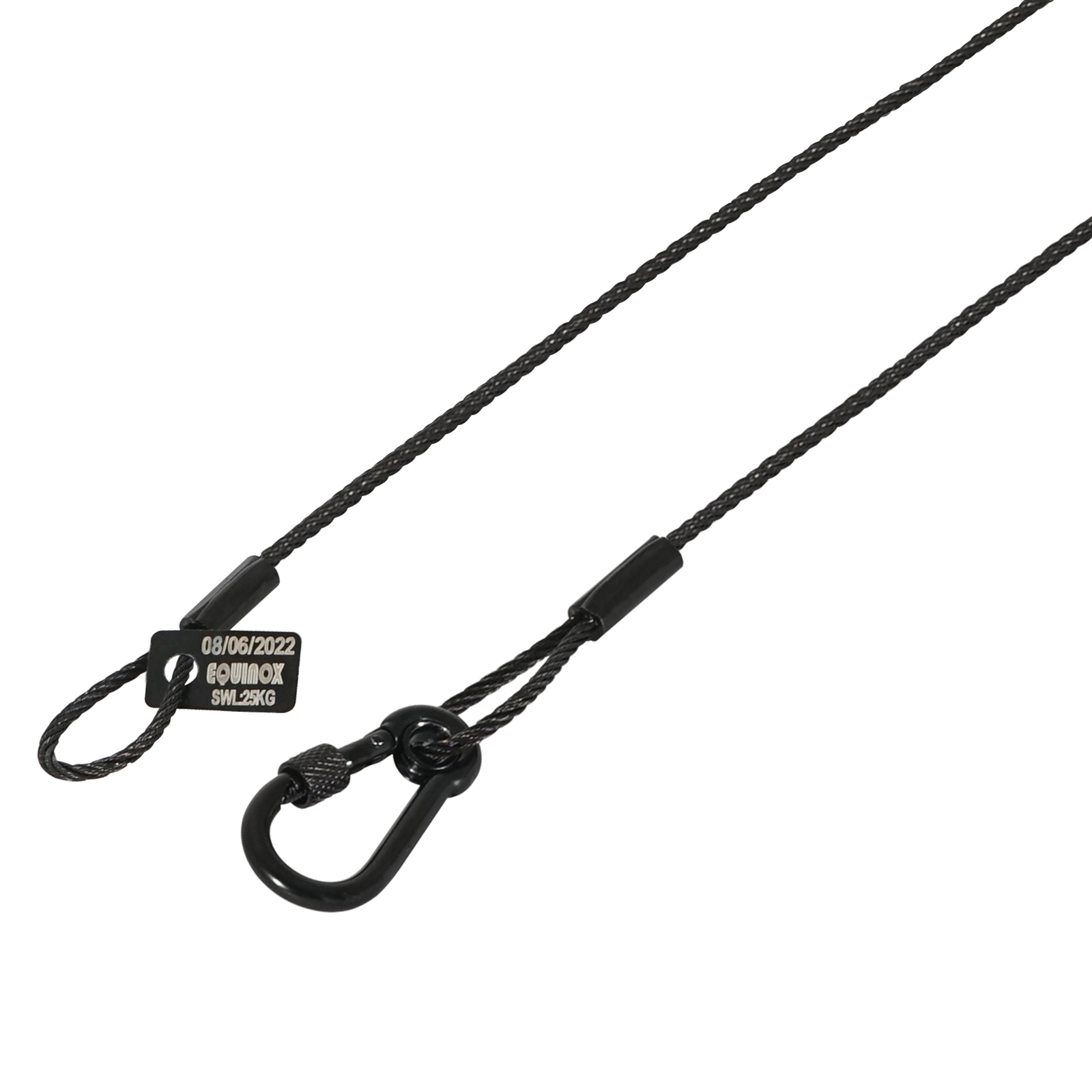 100cm Black Stainless Steel Safety Wire 50kg