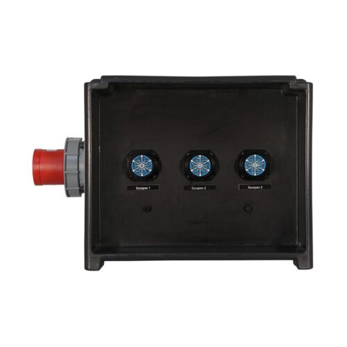 63A 3PH - 3x Socapex Distribution Box